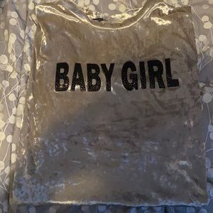 Fashion nova long shirt velvet